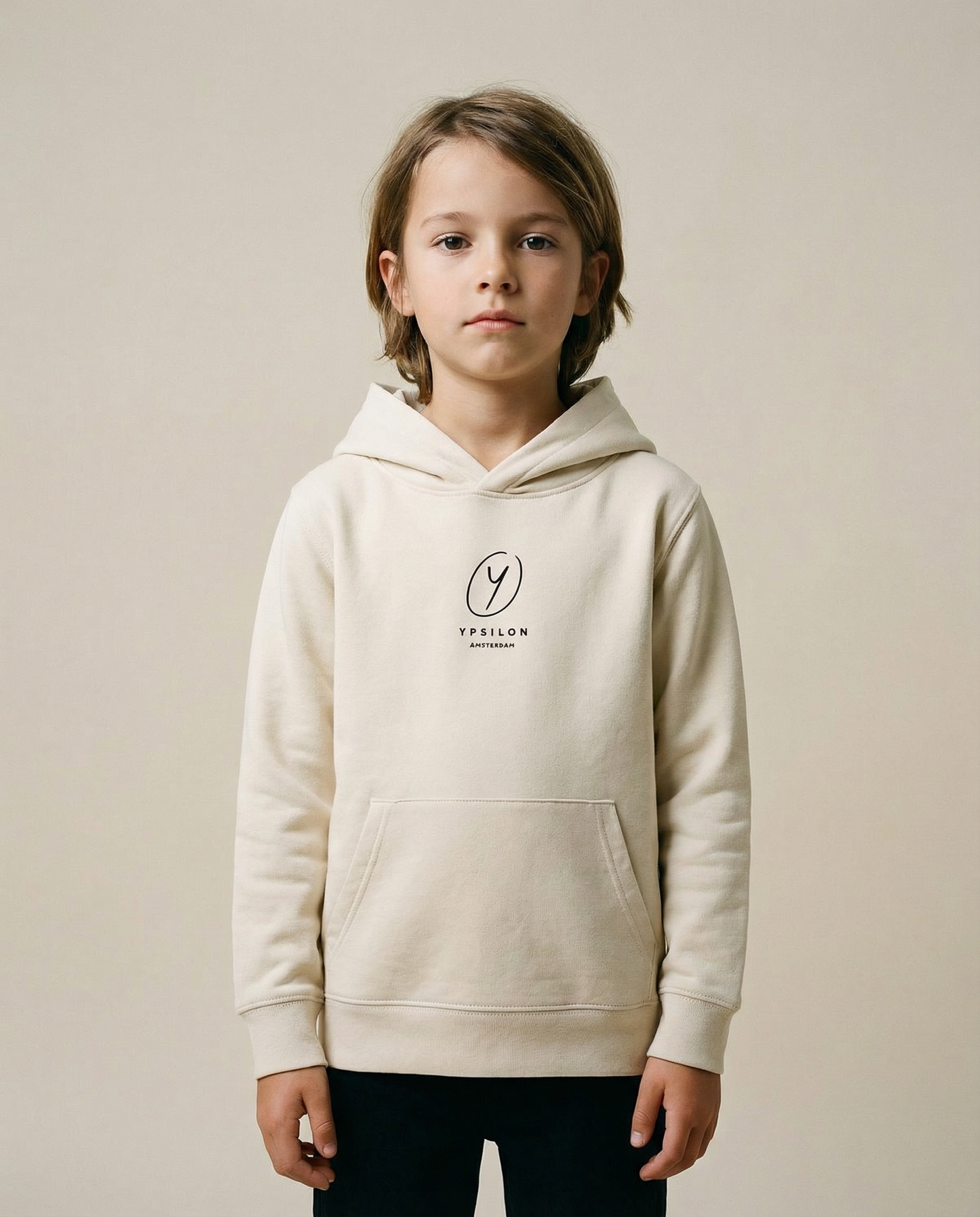 K Hoodie Ivory