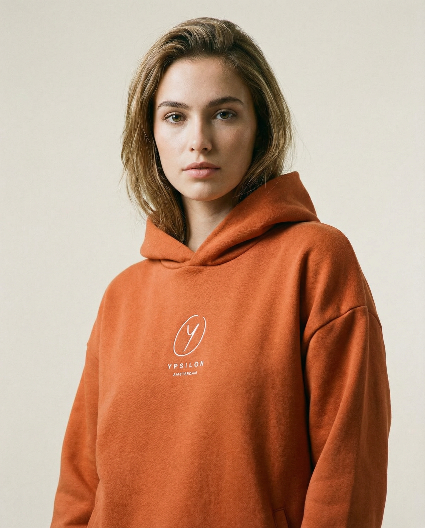Oversized Hoodie Orange